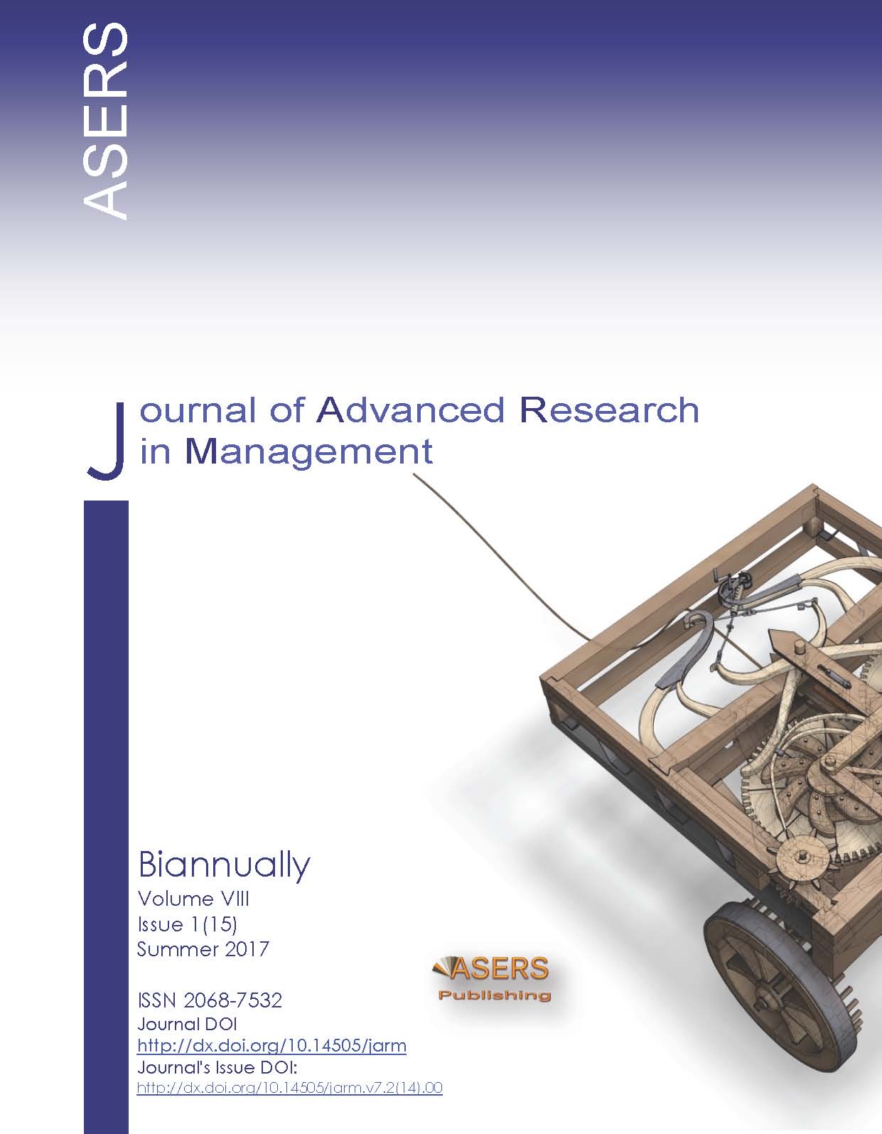 Entrepreneurial Management And Its Place In The Competition Economy Journal Of Advanced Research In Management