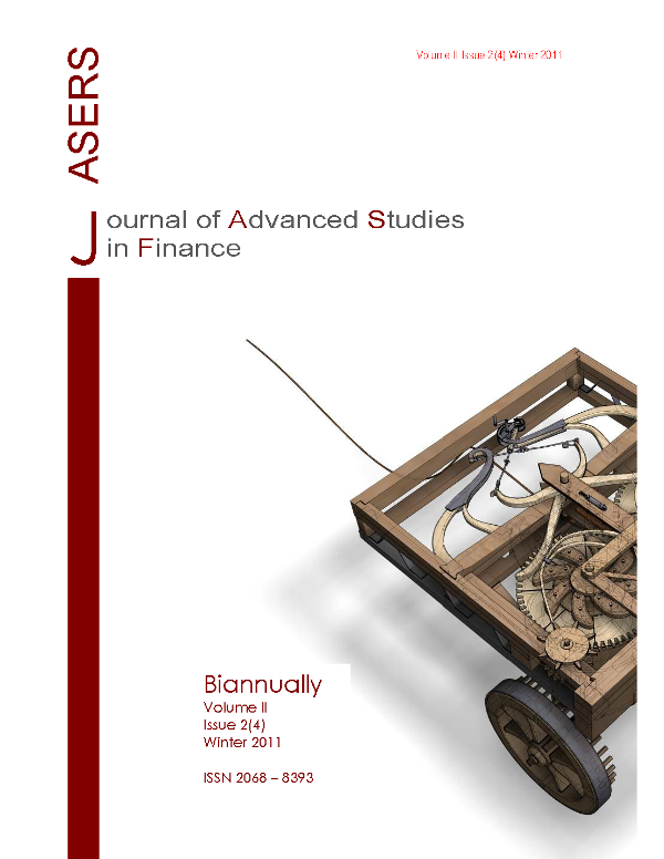 JASF Volume II Issue 2(4) Winter 2011